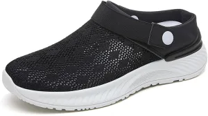 Women's Walking Shoes Orthotic Walking Sneakers Wide Width Non-Slip Sneakers Slip On Closed Toe Non Slip Slippers Sandals Mule Clogs Lightweight Walking Shoes